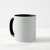 Mug Motif Coquillages Sans Couture (Devant gauche)