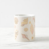 Mug Motif Coquilles Beige (Centre)