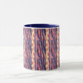Mug motif corail et violet (Centre)