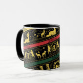 Mug Motif couche Qilin (Devant gauche)