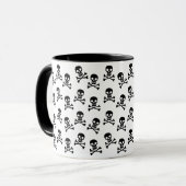 Mug Motif Crâne et os croisés (Devant gauche)