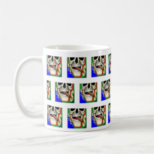 Mug Motif Crâne Signe Dollar Pop Art
