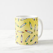 Mug Motif Crayon de dessin (Devant droit)