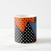 Mug motif créatif transparent avec compos géométrique (Centre)
