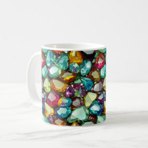 Mug Motif cristal poli