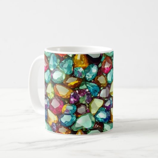 Mug Motif cristal poli (Devant gauche)