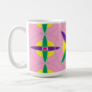 Mug Motif croisé géométrique jouable