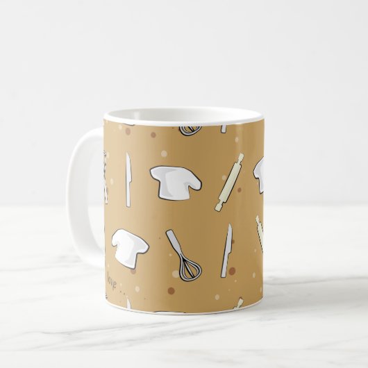 Mug Motif cuisine (Devant gauche)