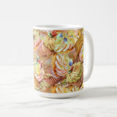 Mug Motif Cute Cupcake, Motif Arrière - plan Cupcake (Devant droit)