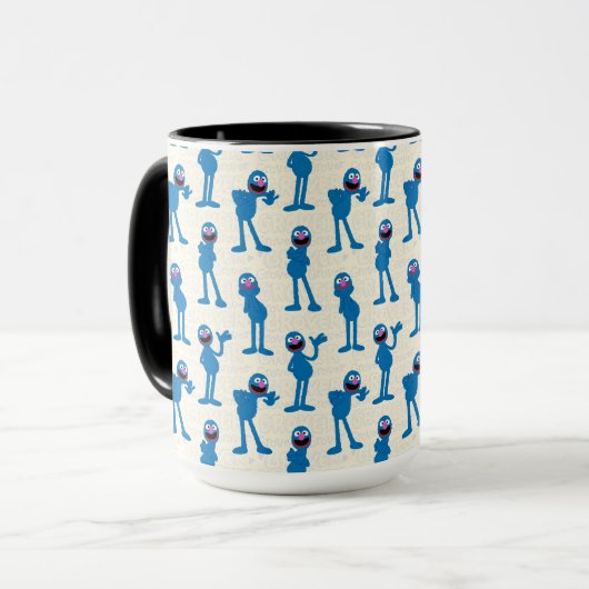 Mug Motif Cute Grover (Devant gauche)