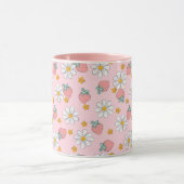 Mug Motif Daisy Fraise d'Été  (Centre)