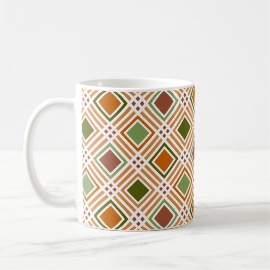 Mug Motif d'algues argileuses (Gauche)