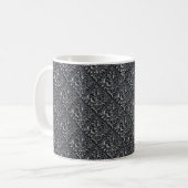 Mug Motif Damas Arrière - plan noir-23961 (Devant gauche)