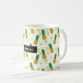 Mug Motif d'ananas (Devant droit)