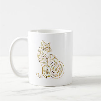 Mug Motif d'animal chat | Chat mignon et fantaisiste