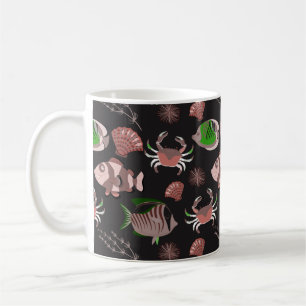 Mug Motif d'animaux aquatiques vie sous-marine océan