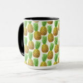 Mug Motif d'aquarelle ananas (Devant gauche)