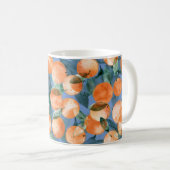 Mug Motif d'aquarelle aux oranges juteuses (Devant droit)