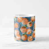 Mug Motif d'aquarelle aux oranges juteuses (Centre)