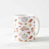 Mug Motif d'aquarelle confortable Autumn Essentials (Devant droit)