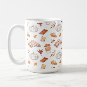 Mug Motif d'aquarelle confortable Autumn Essentials