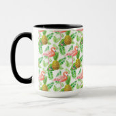 Mug Motif d'aquarelle de jardin tropical (Gauche)