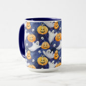 Mug Motif d'aquarelle Halloween (Devant gauche)