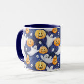 Mug Motif d'aquarelle Halloween (Devant gauche)