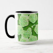 Mug Motif d'aquarelle Hydrangea (Gauche)