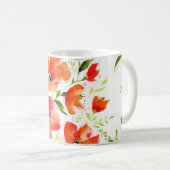 Mug Motif d'aquarelle pour pâtés orange doux (Devant droit)