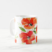 Mug Motif d'aquarelle pour pâtés orange doux (Devant gauche)