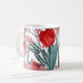 Mug Motif d'aquarelle Spring Bloom (Devant gauche)
