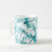 Mug Motif d'aquarelle transparente avec élégante libel (Devant gauche)