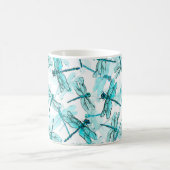 Mug Motif d'aquarelle transparente avec élégante libel (Centre)