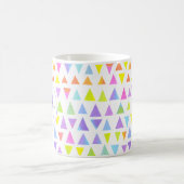 Mug Motif d'aquarelle triangulaire coloré (Centre)