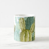 Mug Motif d'aquarelle vintage Cactus Blooming (Centre)