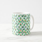 Mug Motif d'arbre de Noël (Devant droit)