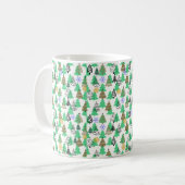 Mug Motif d'arbre de Noël (Devant gauche)