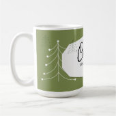 Mug Motif d'arbre simple moderne (Gauche)