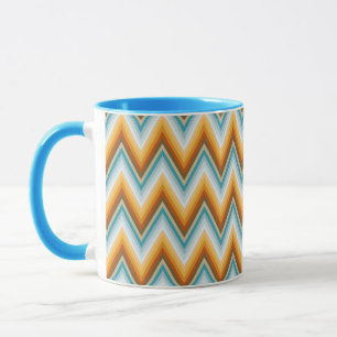 Mug Motif d'arrière - plan de Chevron