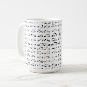 Mug Motif d'art automobile de voiture vintage des anné