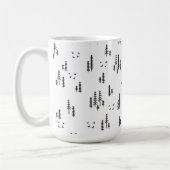 Mug Motif d'art de Forest Line (Gauche)