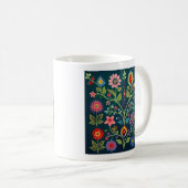 Mug Motif d'art populaire (Devant droit)