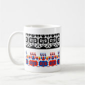 Mug Motif d'art populaire bulgare (Gauche)