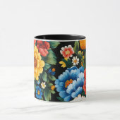 Mug motif d'art populaire ukrainien (Centre)