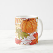 Mug Motif d'automne (Devant droit)