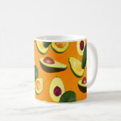 Mug Motif d'avocat peint (Devant droit)