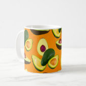 Mug Motif d'avocat peint (Devant gauche)
