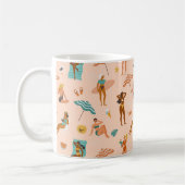 Mug Motif de bains de soleil de plage (Gauche)