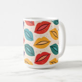 Mug Motif de baiser (Devant droit)